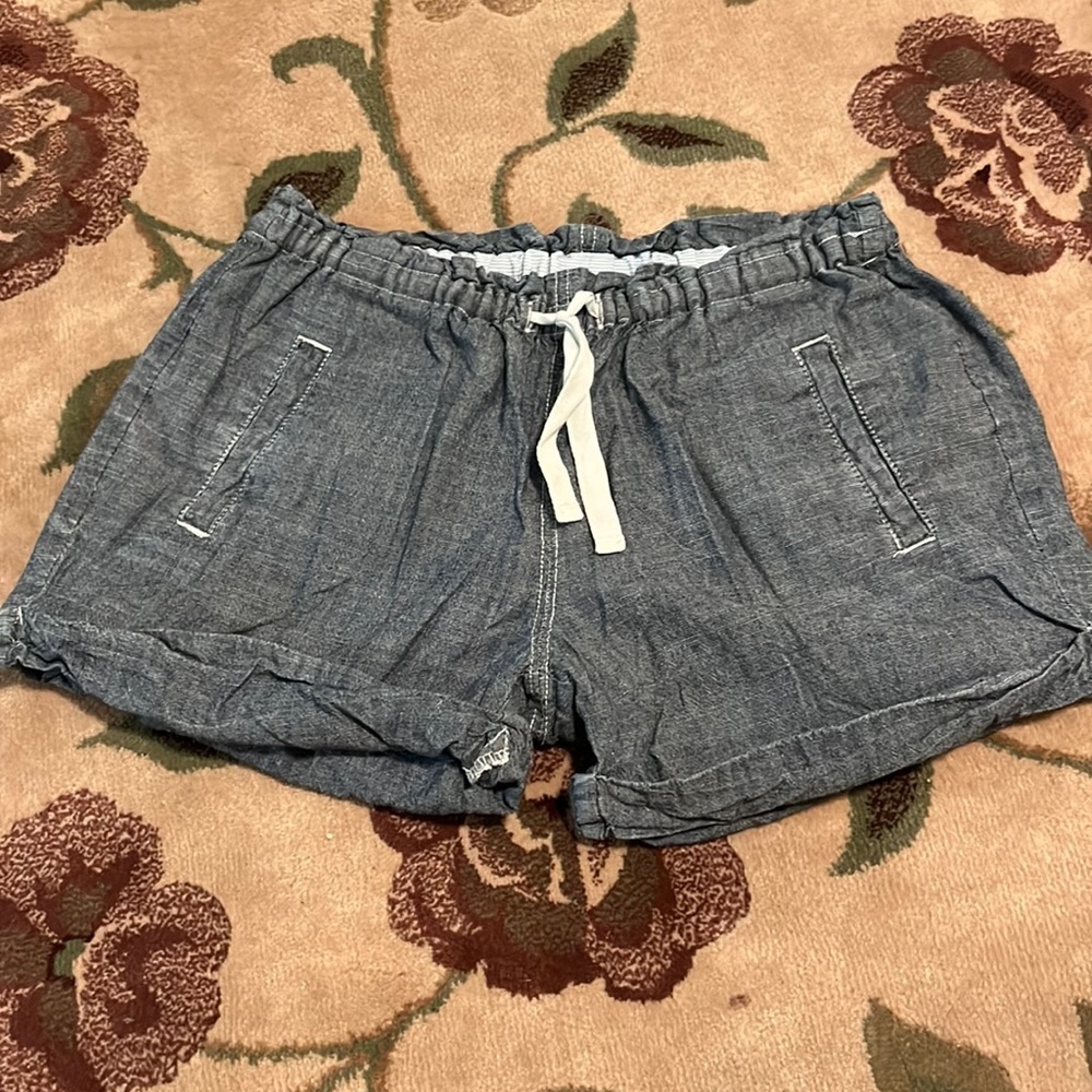 Crewcuts girls chambray shorts